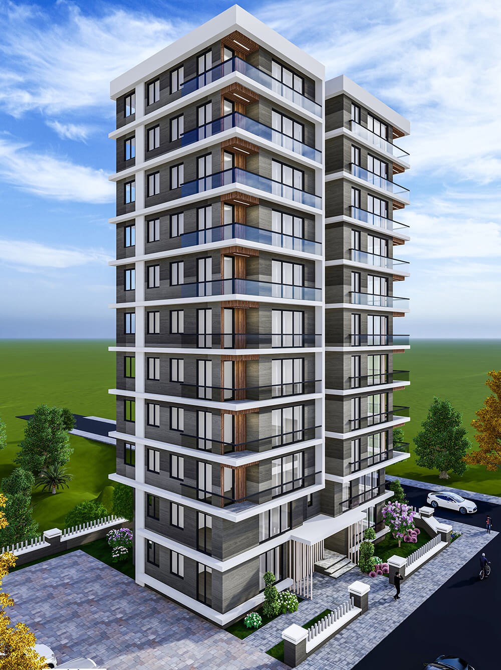 İstanbul, Kadıköy Vefa Apartmanı Projesi 39 Konut